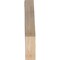 Ekena Millwork 3 1/2"W x 22"D x 22"H Funston Smooth Knee Brace, Douglas Fir BRC04X22X22FST00SDF - alternate 4